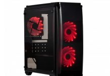 X2 Pirate 1416: евтина Mini-Tower компютърна кутия от закалено стъкло и стомана
