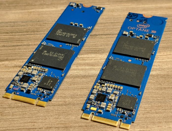Анонс на линията SSD дискове Intel Optane 800p с памет 3D XPoint