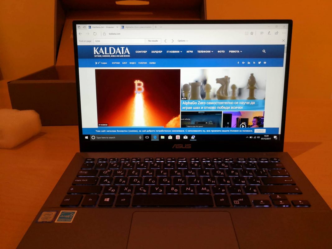 Ревю на бизнес ноутбука ASUSPRO B9440