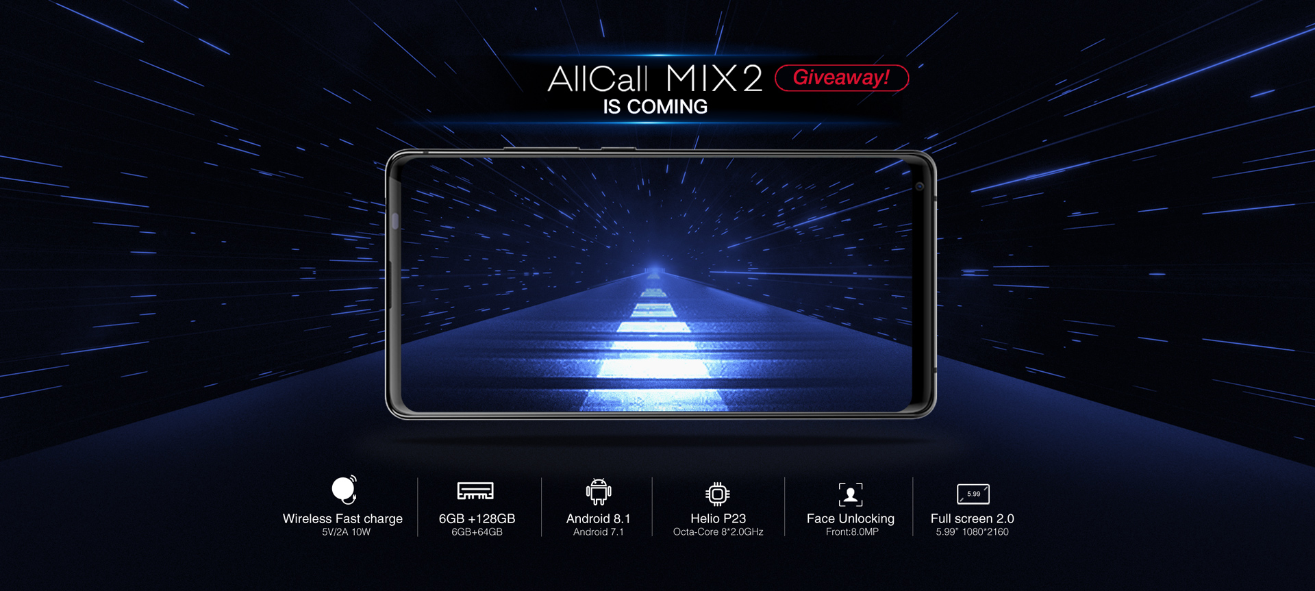 AllCall MIX2 дава нова представа за безрамковите екрани