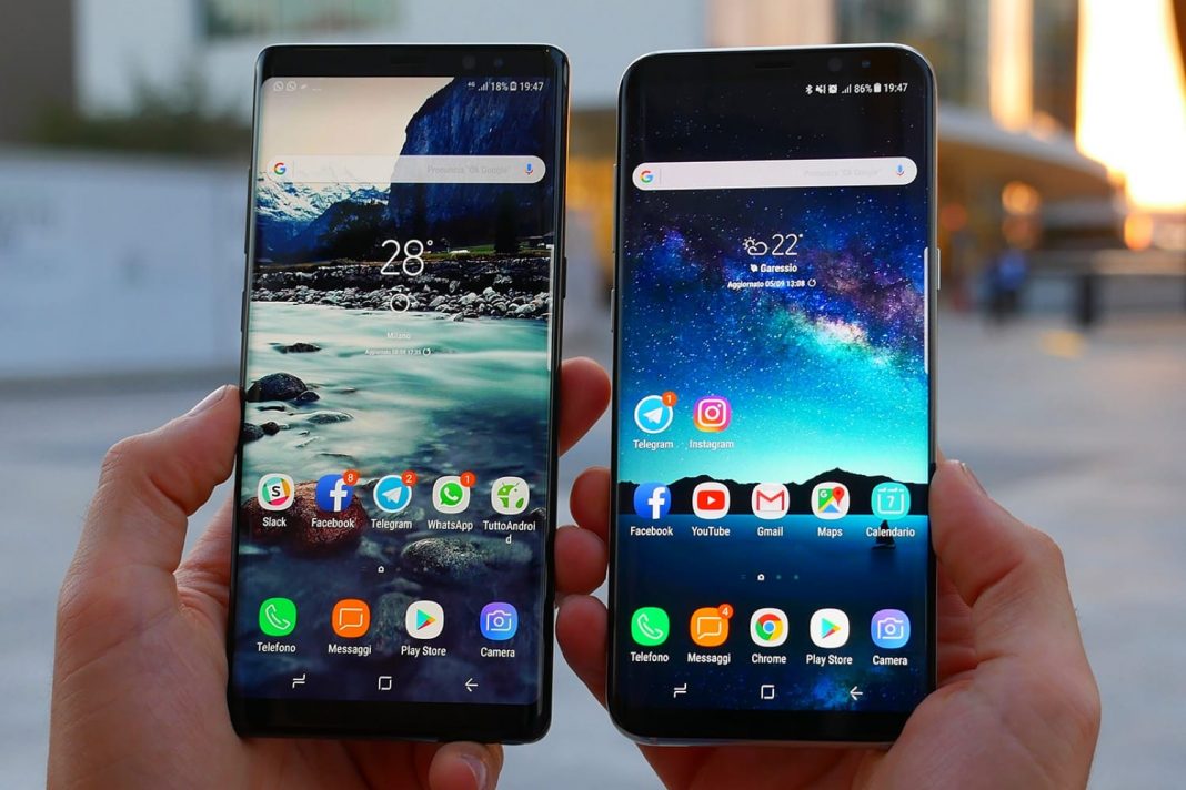 Samsung-Galaxy-S8-Galaxy-Note-8 Италианците заподозряха Samsung, че забавя смартфоните си подобно на Apple