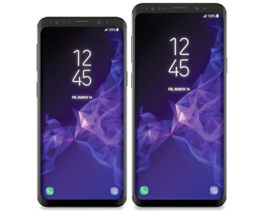Официални изображения на изящните смартфони Samsung Galaxy S9 и Galaxy S9+