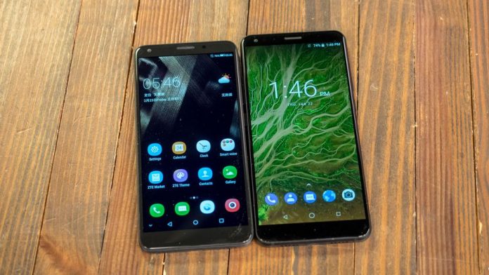 B1 MWC 2018: ZTE представи смартфоните Blade V9 и V9 Vita с 18:9 дисплей и двойна камера