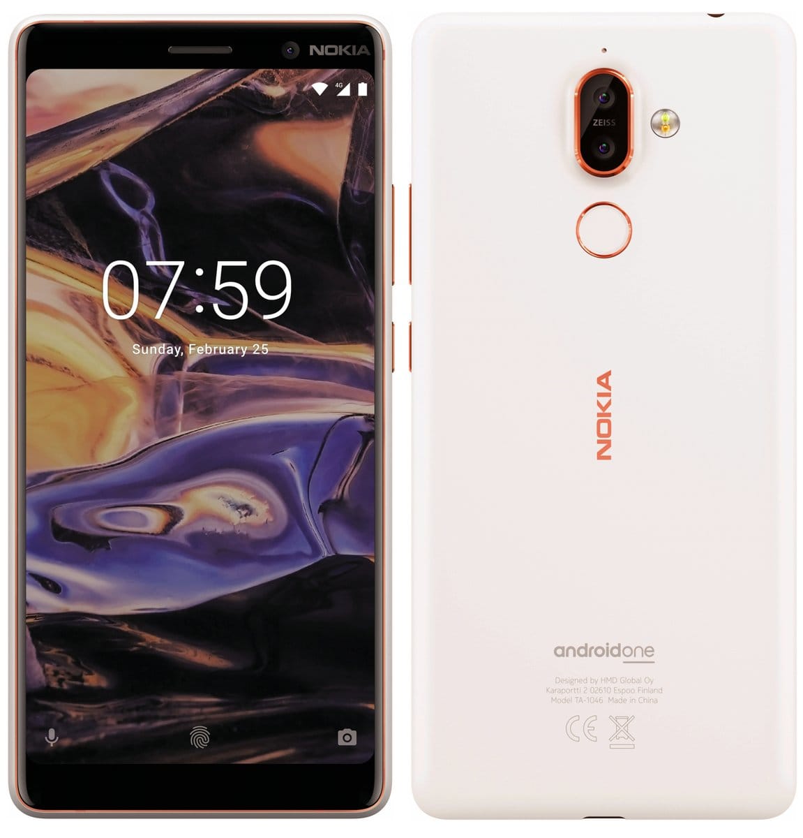 Първи снимки на безрамковия Nokia 7 Plus и бюджетния Nokia 1