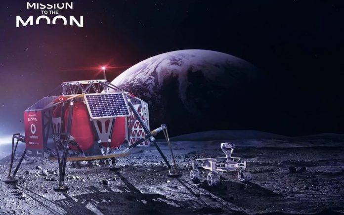 MoonTrans Vodafone представи проект за 4G мобилна връзка на Луната