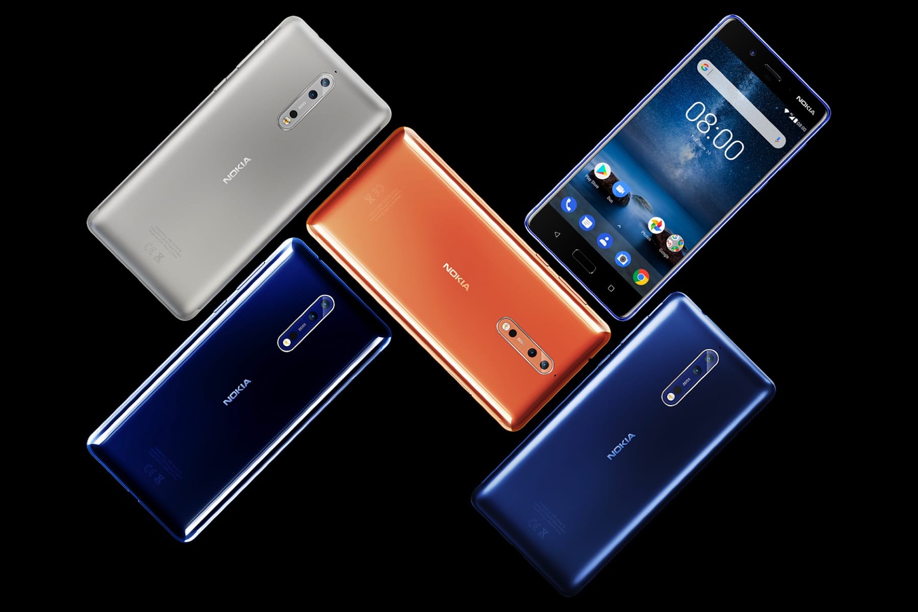 Новият безрамков Nokia 8 Sirocco може да се хареса на всички