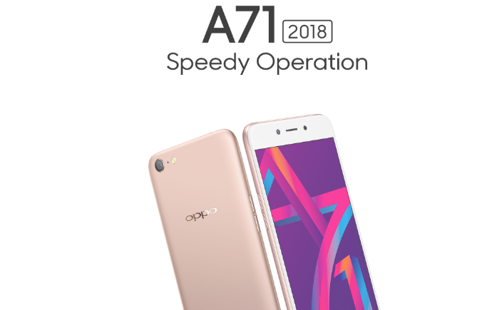 Анонс на смартфона Oppo A71 (2018) със Snapdragon 450 и цена 0