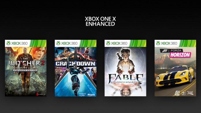 Xbox_One_X_Enahnced_Games_Collection_940x528-hero The Witcher 2, Crackdown и Fable Anniversary с подобрения за Xbox One X