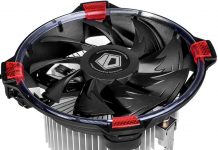 ID-Cooling предлага алтернативното охлаждане DK-03 Halo AMD Red