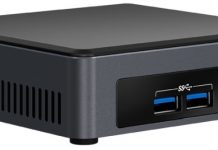 Започват продажбите на Intel NUC миникомпютри с процесор Core i7-8650U