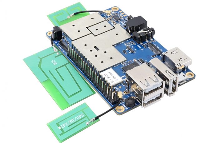 Компютърът Orange Pi 4G-IoT с LTE-поддръжка
