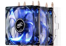 DeepCool анонсира пускането на двурадиаторния CPU-охладител FrostWin LED