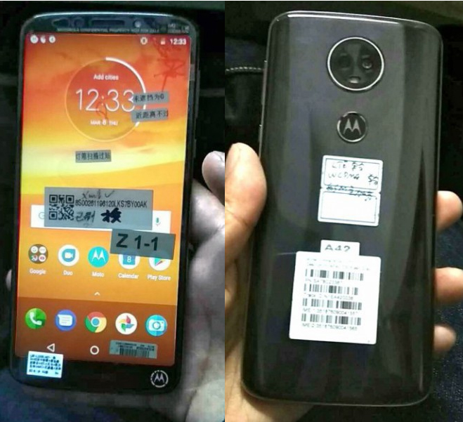 В Мрежата се появиха първите „живи“ снимки на бъдещия смартфон Motorola Moto E5 Plus