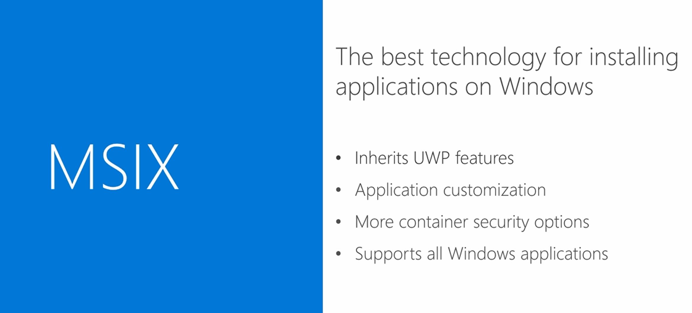 Microsoft анонсира новия инсталационен формат MSIX