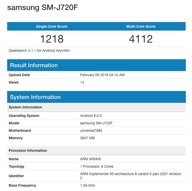 Samsung Galaxy J7 (2018) е готов за началото на продажбите