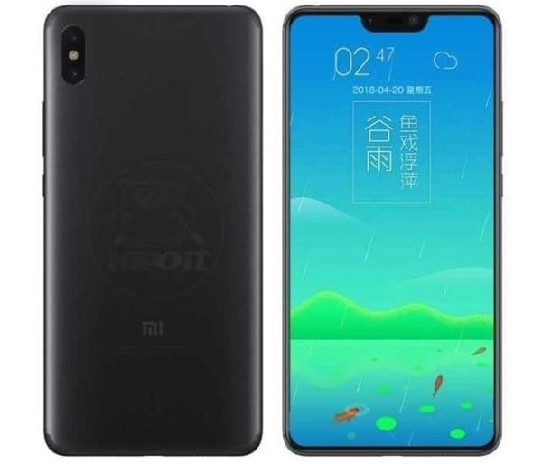 Снимки на Xiaomi Mi 7: прорез в екрана, скенер в дисплея и метален корпус
