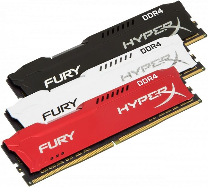 HyperX представи нови RAM памети от фамилиите Fury DDR4 и Impact SO-DIMM DDR4