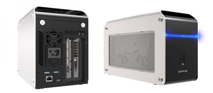 01_sapphire_gearbox SAPPHIRE GearBox: нов корпус за видеокарти с Thunderbolt 3 интерфейс
