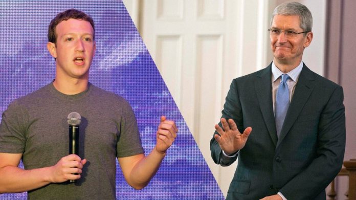 Марк Зукърбърг разкритикува отношението на ръководителя на Apple към Facebook