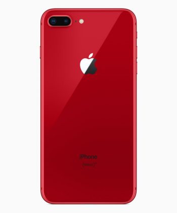 Apple представи червени iPhone 8 и iPhone 8 Plus с черен преден панел