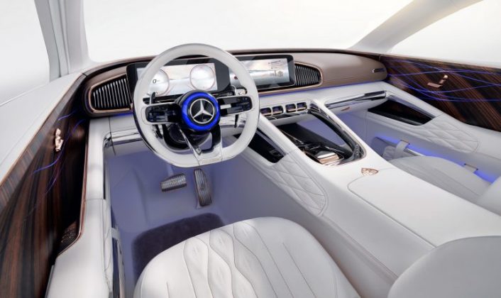 Официален анонс на мощния електрически кросоувър Mercedes-Maybach Ultimate Luxury