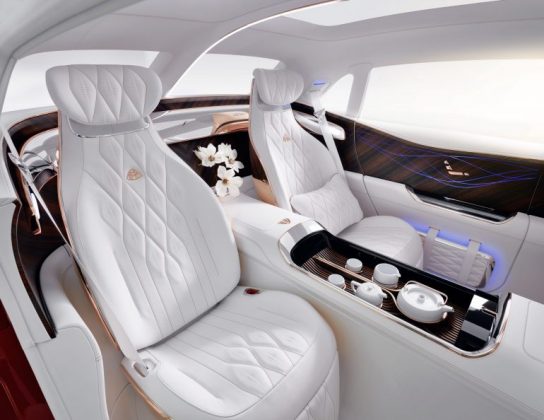 Официален анонс на мощния електрически кросоувър Mercedes-Maybach Ultimate Luxury