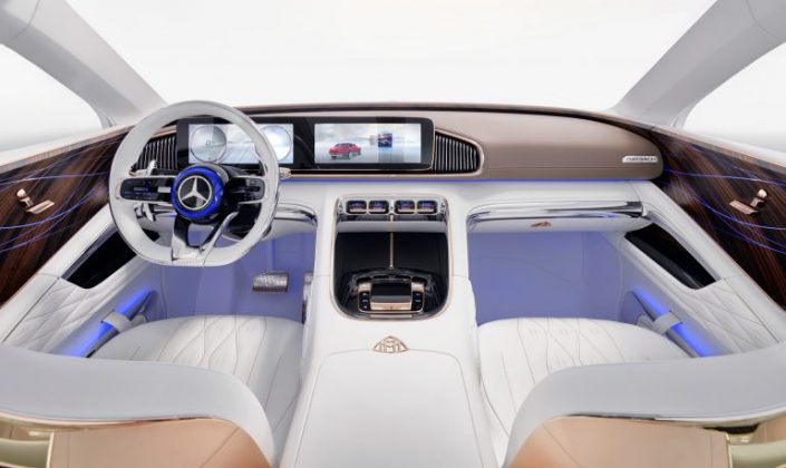 Официален анонс на мощния електрически кросоувър Mercedes-Maybach Ultimate Luxury