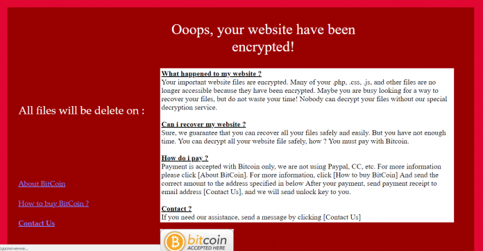 Rans Хакнаха сайта на министерството на енергетиката на Украйна и искат откуп 0,1 BTC