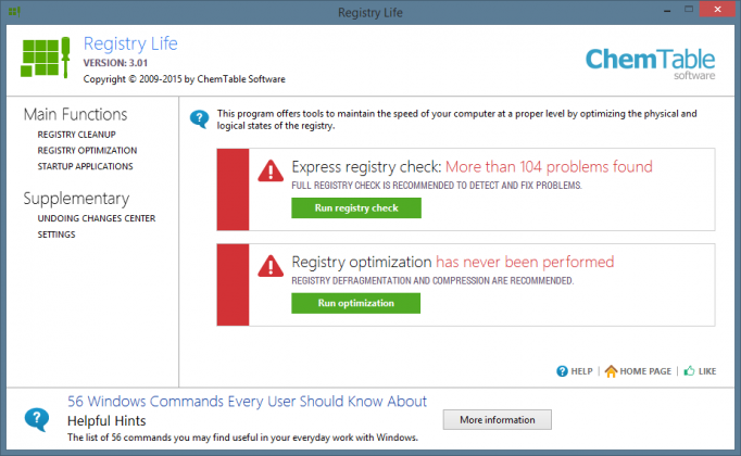 Registry Life 5.31