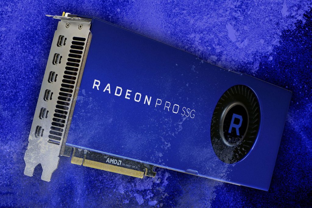 AMD пусна подсилен вариант на AMD Radeon Pro SSG за ускорена работа с Adobe Premiere Pro CC