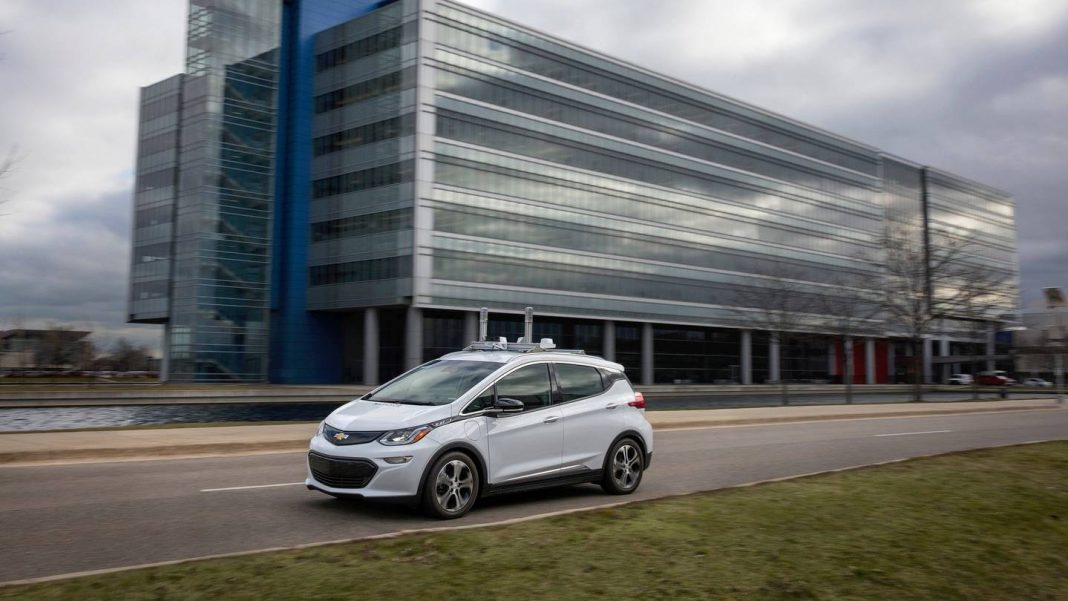 anons Самоуправляващ се Chevy Bolt беше глобен от пътен полицай в Калифорния