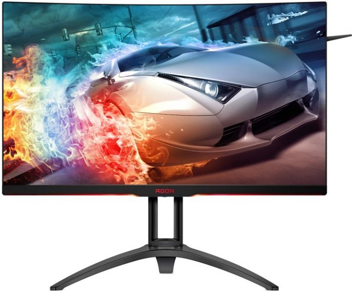 AOC подготвя геймърския монитор Agon AG322QC4 със сертификат DisplayHDR 400