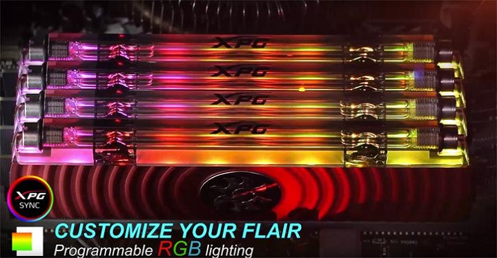 Adata подготвя за продажби оперативната памет XPG Spectrix D80 DDR4 RGB с хибридно охлаждане