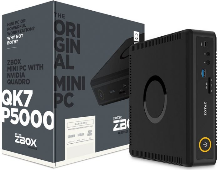 zotac-zbox-q-1 Zotac представи миникомпютъра ZBox Q с видеокарти Nvidia Quadro