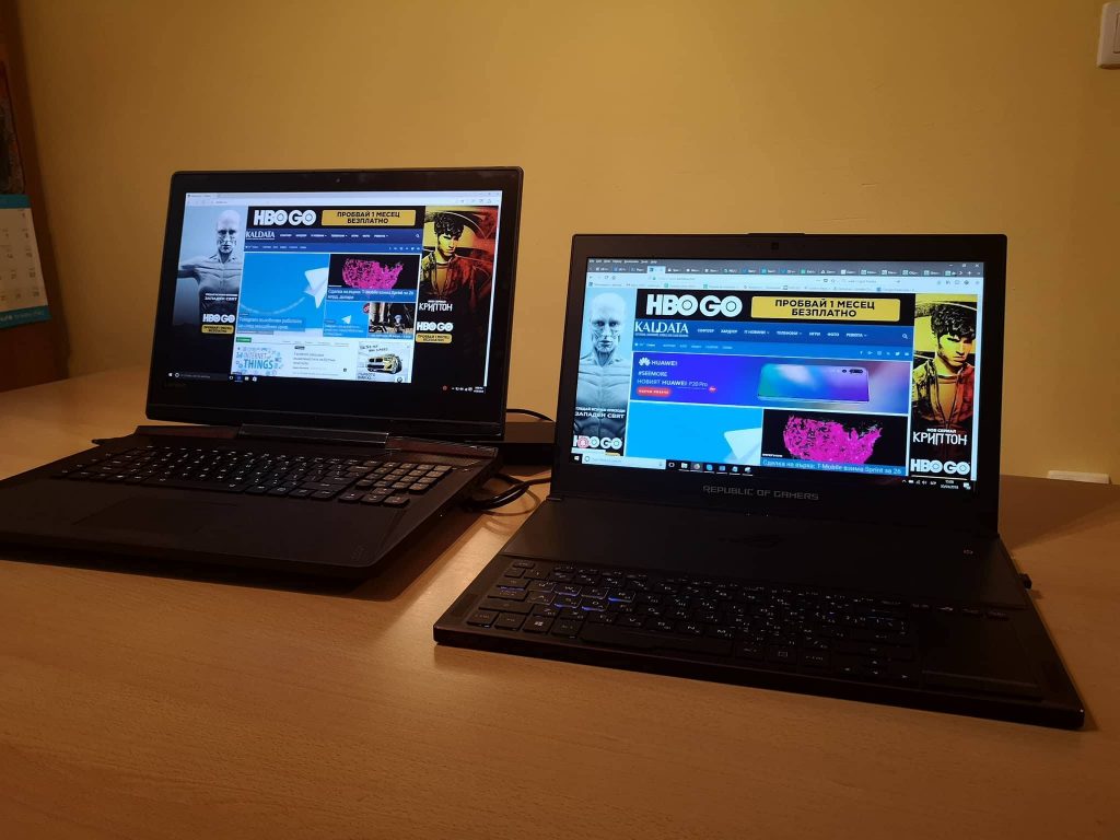Ревю на геймърския ноутбук Lenovo Legion Y920