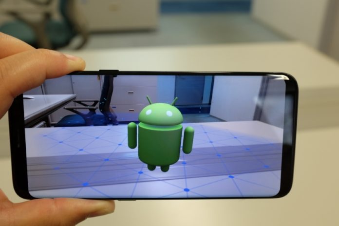 ARCore-GalaxyS9-S9Plus Samsung Galaxy S9 и Samsung Galaxy S9+ вече поддържат ARCore