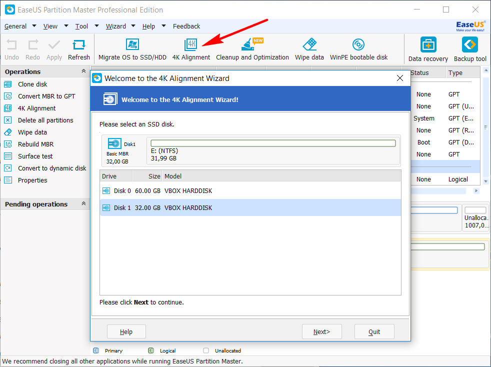 EaseUS Partition Master Free: най-добрият мениджър за работа с всякакви дискове