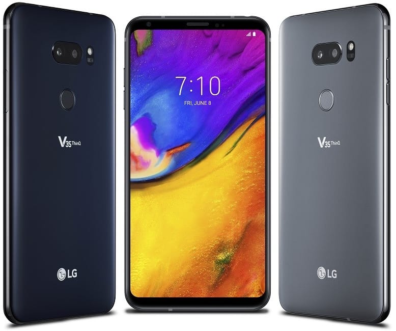 Официален анонс на LG V35 ThinQ: флагман с най-новия процесор, но без прорез