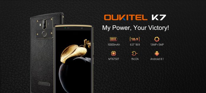 Ето ги техническите характеристики на смартфона OUKITEL K7 с 10 000 mAh батерия