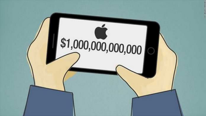 apple-one-trillion Apple няма да е първата компания с капитализация $1 трилион