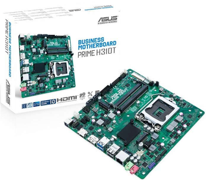 asus-prime-h310t-1 ASUS Prime H310T: нова дънна платка за процесорите Intel Coffee Lake-S