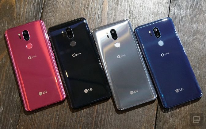 LG представи безрамковия смартфон G7 ThinQ с висококачествен звук