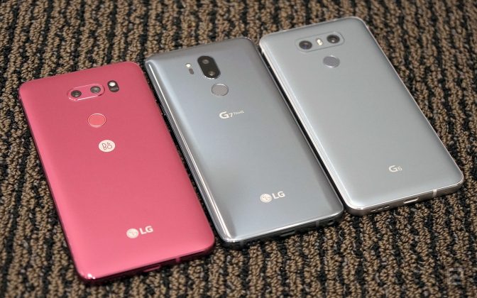 LG представи безрамковия смартфон G7 ThinQ с висококачествен звук