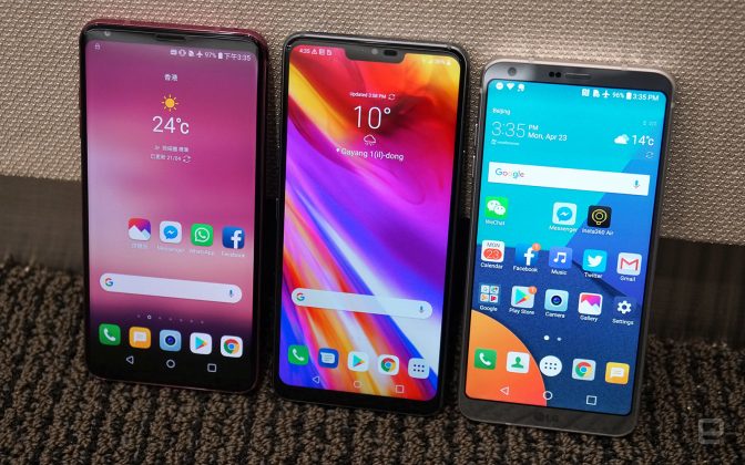 LG представи безрамковия смартфон G7 ThinQ с висококачествен звук