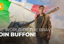 Джиджи Буфон заменя вратата с танковата кабина в World of Tanks