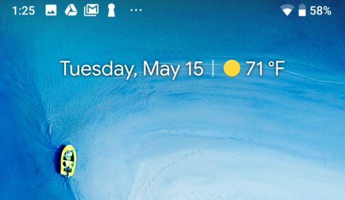 not1 Android P се съобразява с прореза в екрана на смартфоните