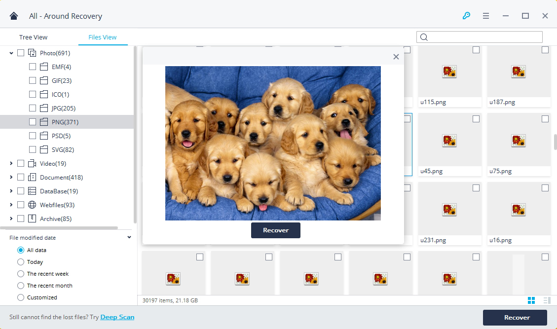 Възстановете изгубените данни с безплатната версия Wondershare Recoverit Free