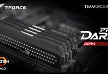Team Group представи RAM комплектите T-Force Dark Pro DDR4 за процесорите AMD Ryzen