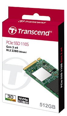 Transcend представи NVMe флаш дисковете MTE110S с конкурентни цени