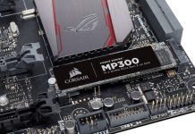 Computex 2018: капацитетът на SSD-дисковете Corsair MP300 M. 2 е достигнал 960 GB